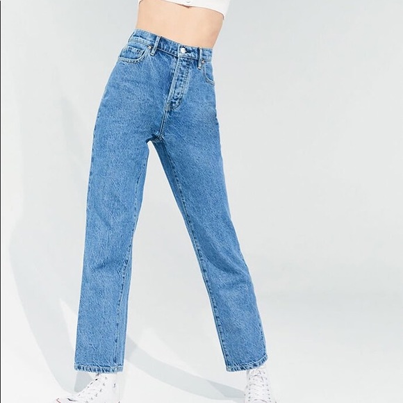 PacSun Denim - PacSun Joplin High Waisted Straight Leg Je…